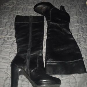 SALE Gianni Bini  Knee High Leather Boots-size 8.5